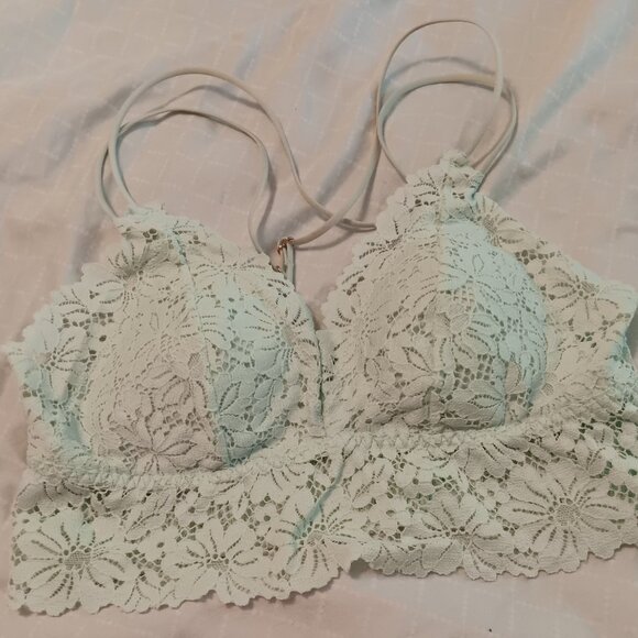 Pink Victoria's Secret lace bralette - Picture 1 of 3